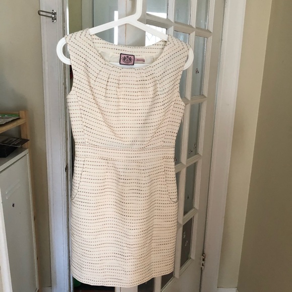 New Juicy Couture tweed like dress with pockets - Picture 3 of 9